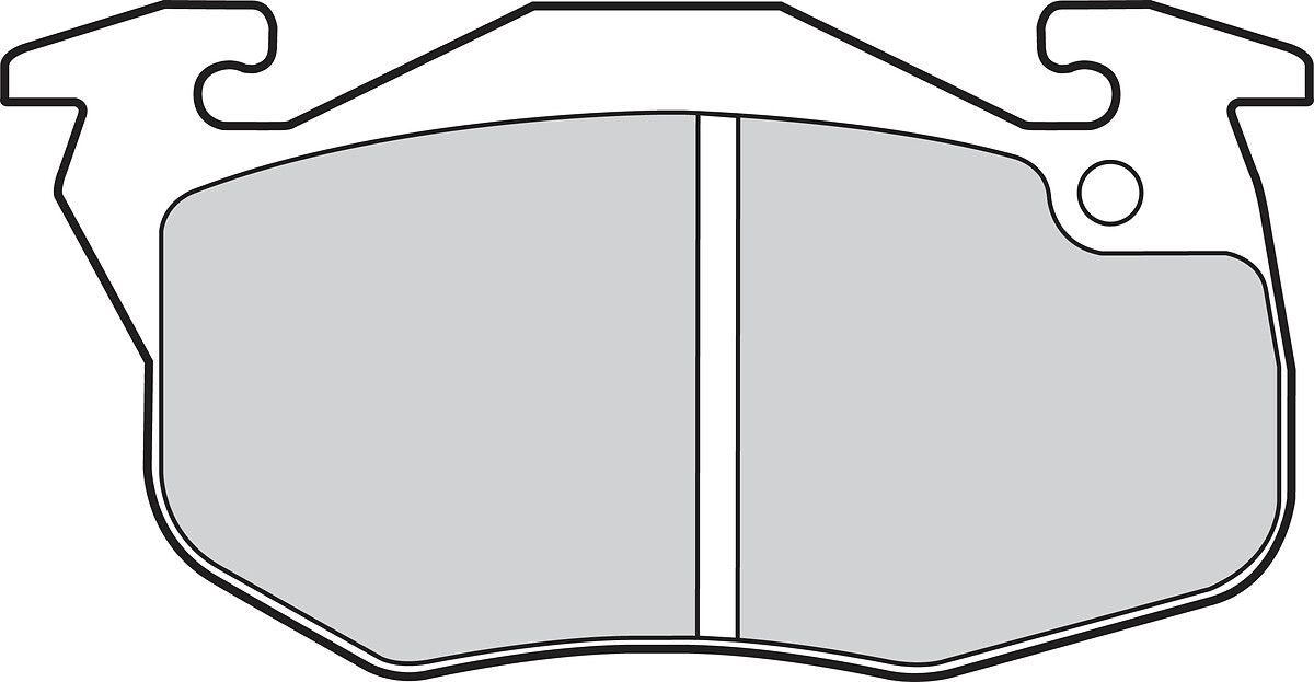Jeu de 4 plaquettes de frein VALEO ref. 301155